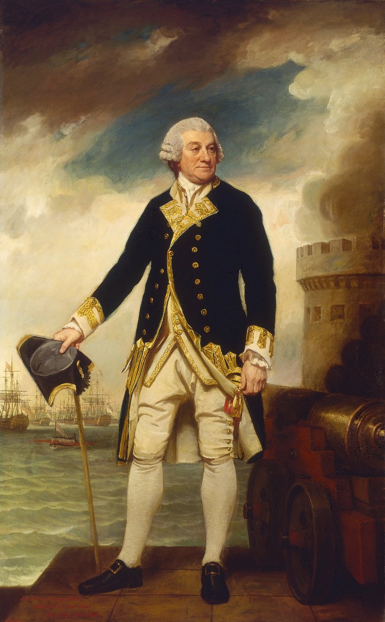 Admiral Sir Francis Geary (1709/10-1796) von George Romney