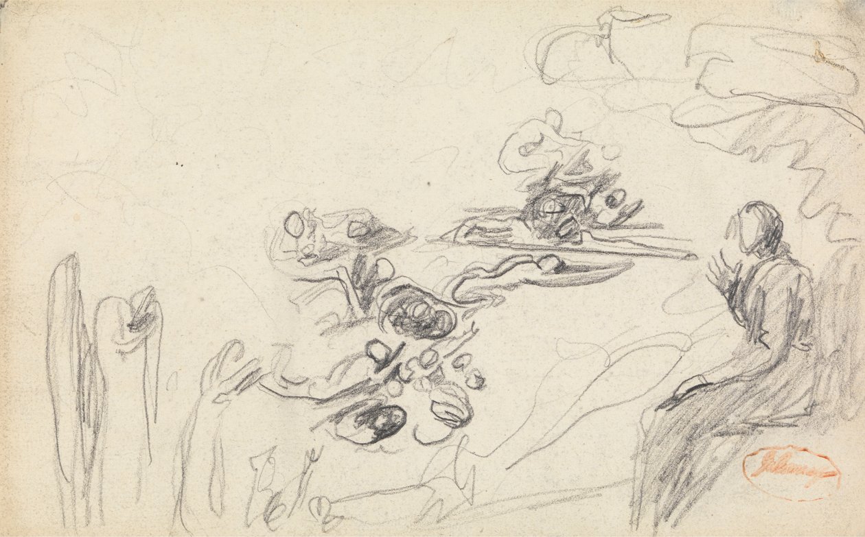 Figurenkompositionsstudie 31 von George Romney