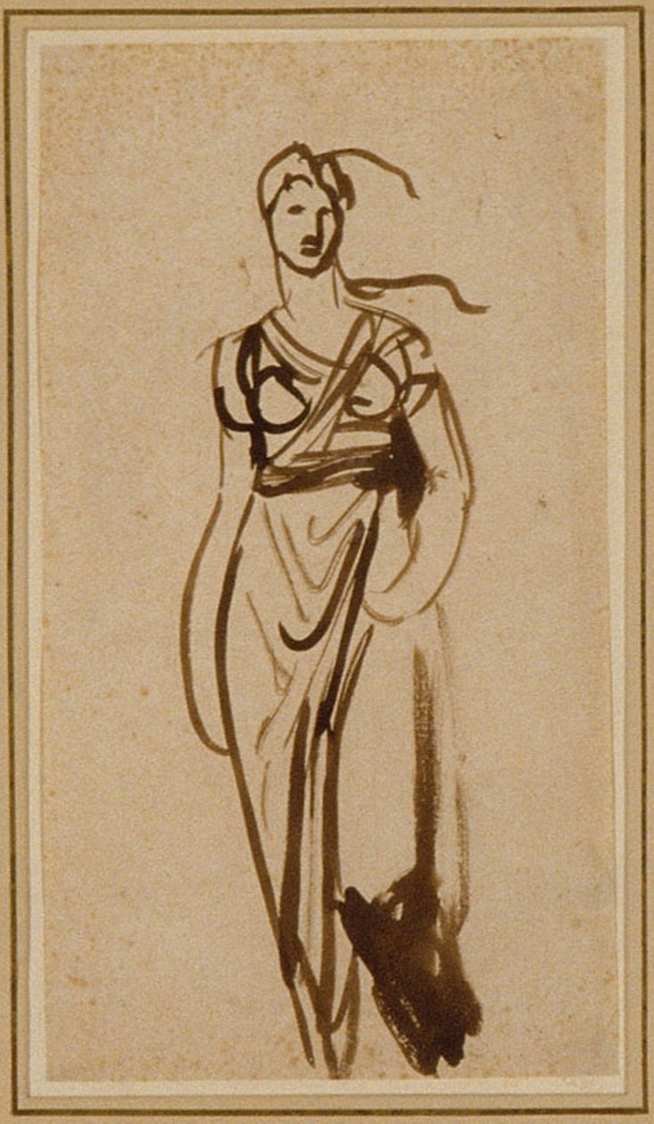 Figur einer Frau von George Romney