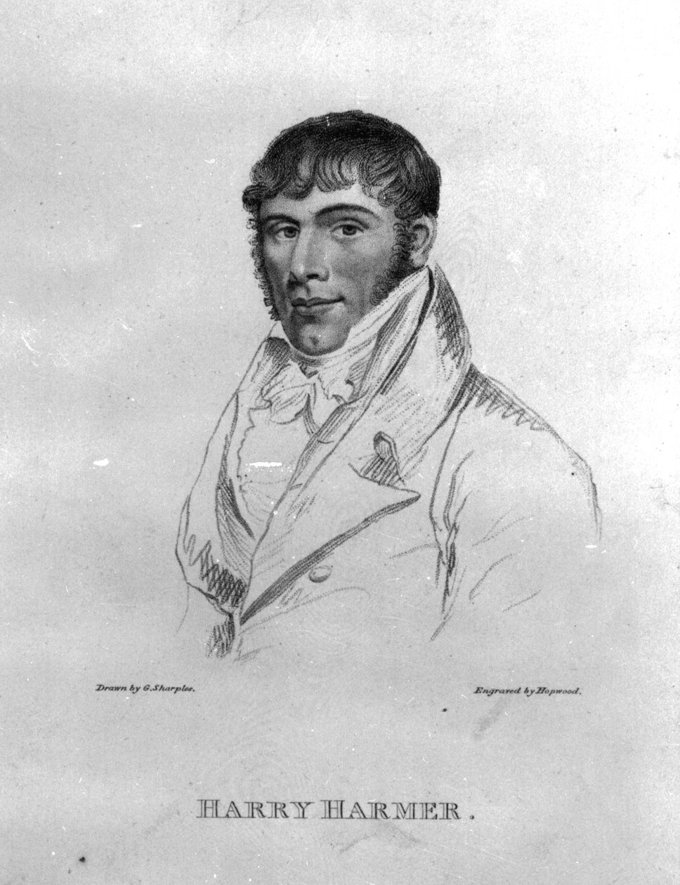 Harry Harmer, graviert von Hopwood von George Sharples