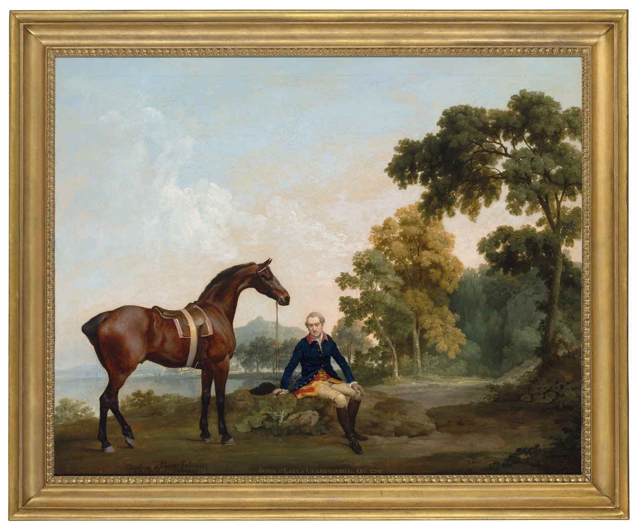 James Hamilton, 2. Earl of Clanbrassil von George Stubbs