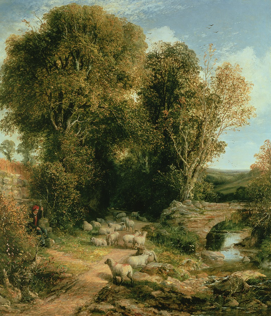 Pastorale Szene, 1865 von George Vicat Cole
