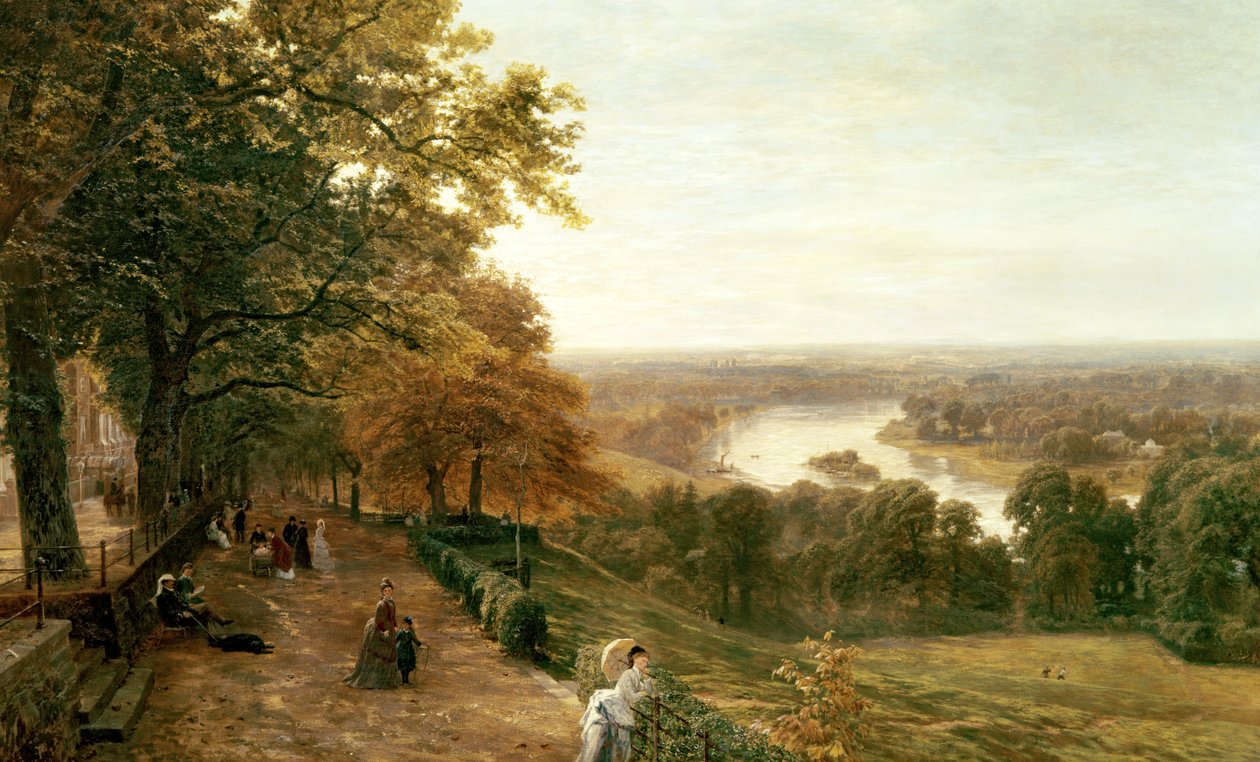 Richmond Hill, London, 1875 von George Vicat Cole