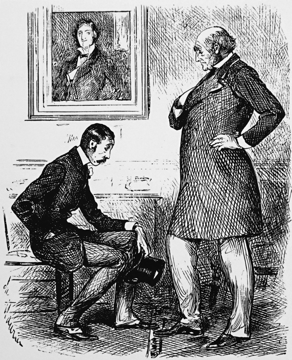 Vater und verlorener Sohn von George du Maurier