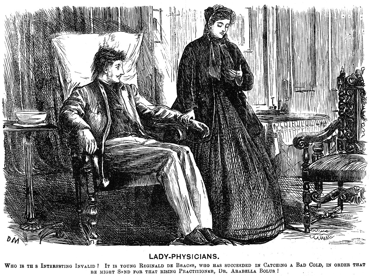 Ärztinnen, 1865 von George du Maurier