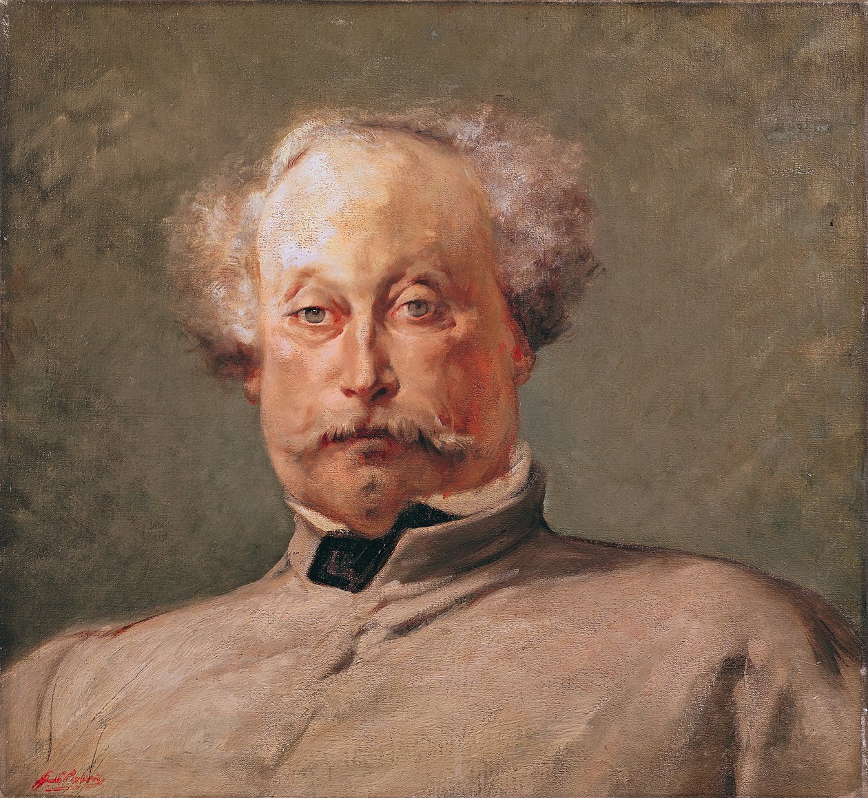 Porträt von Alexandre Dumas fils (1824-95) von Georges Clairin