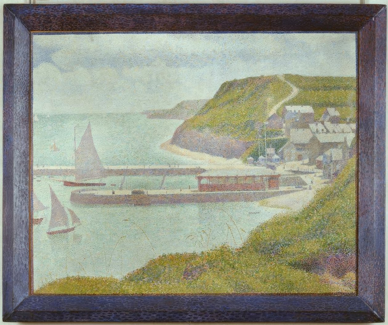 Porten-Bessin, Vorhafen, Hochwasser (Calvados) von Georges Seurat