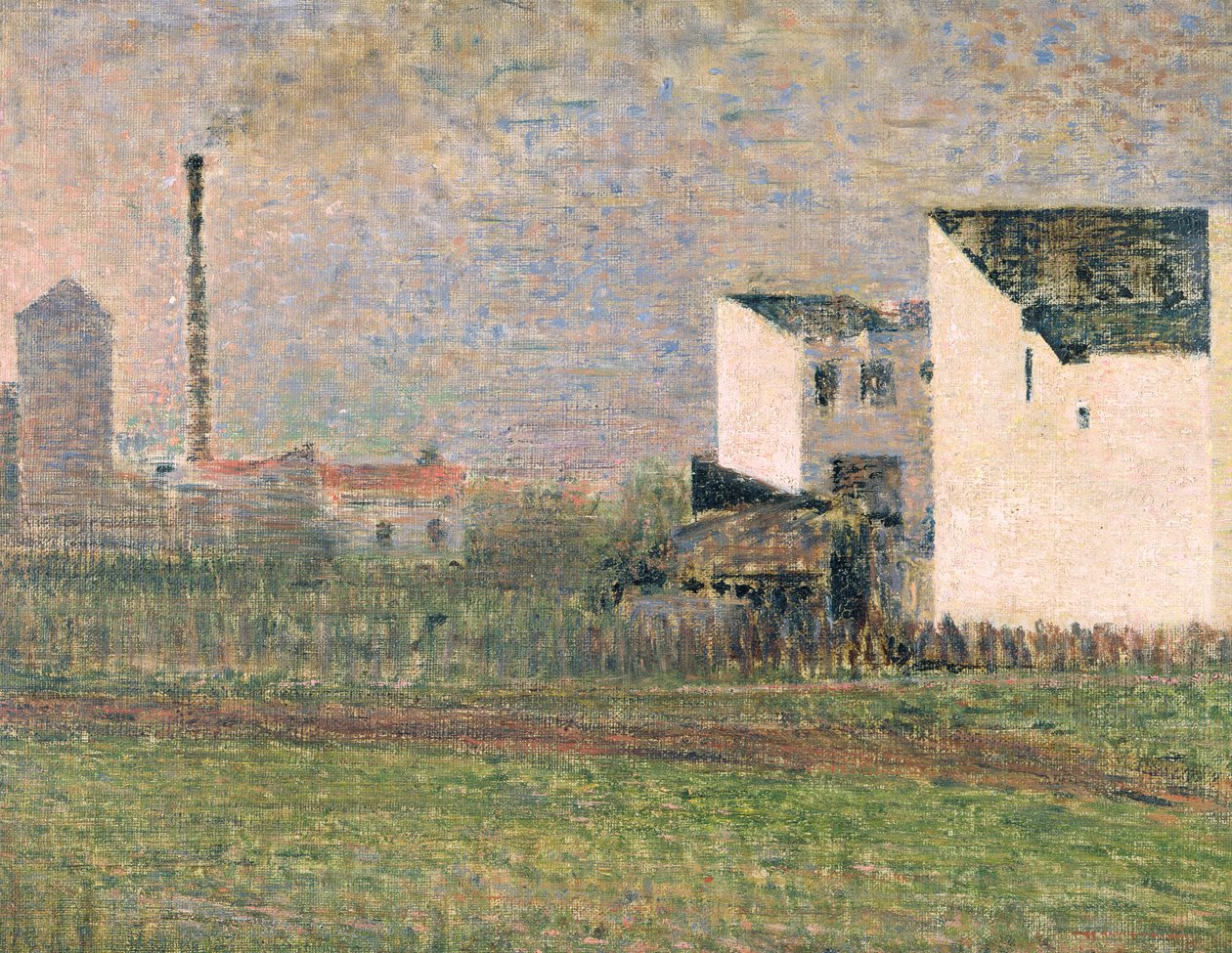 Vorort, ca. 1882 von Georges Seurat
