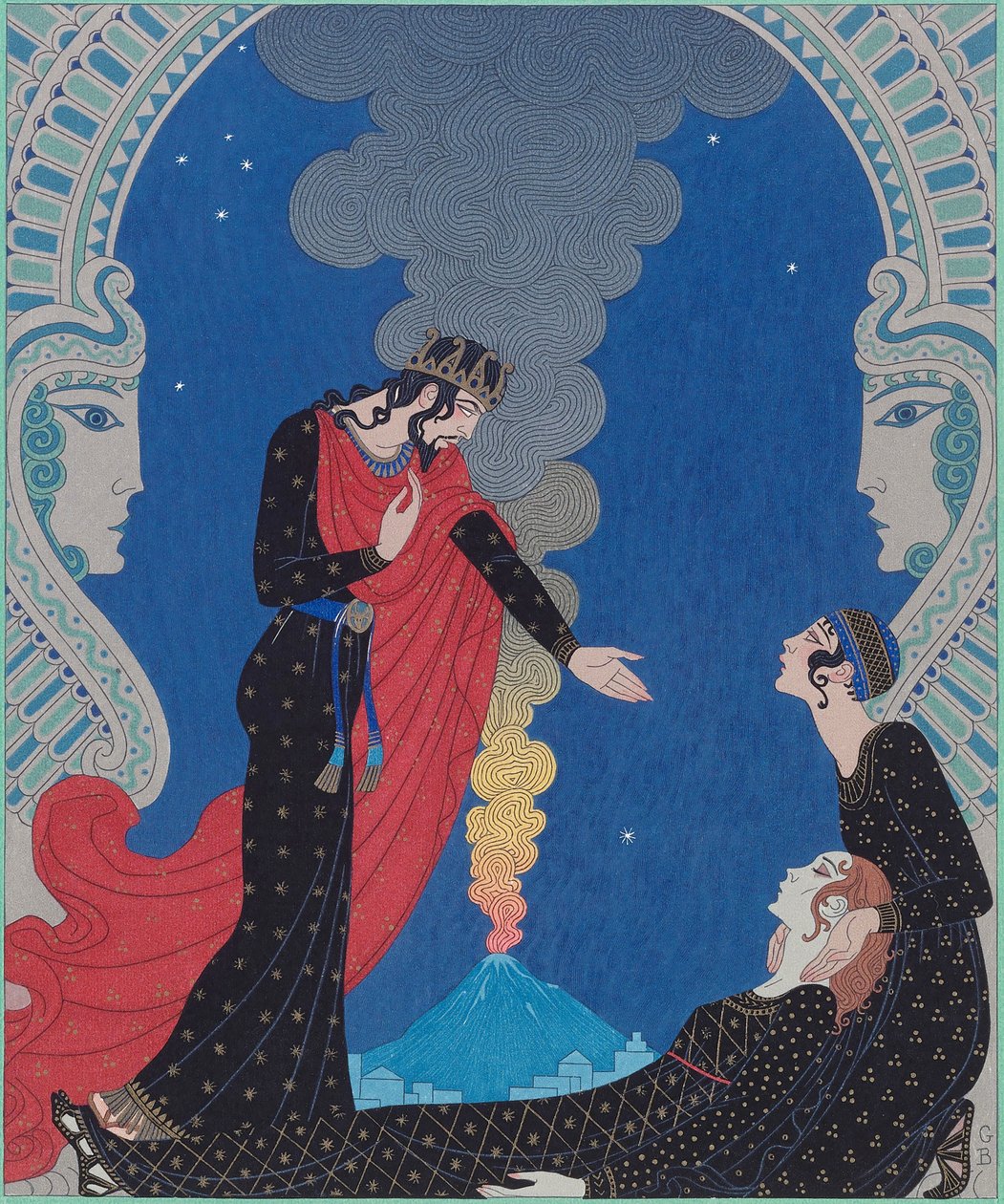 Empedokles, angeblicher Gott von Georges Barbier