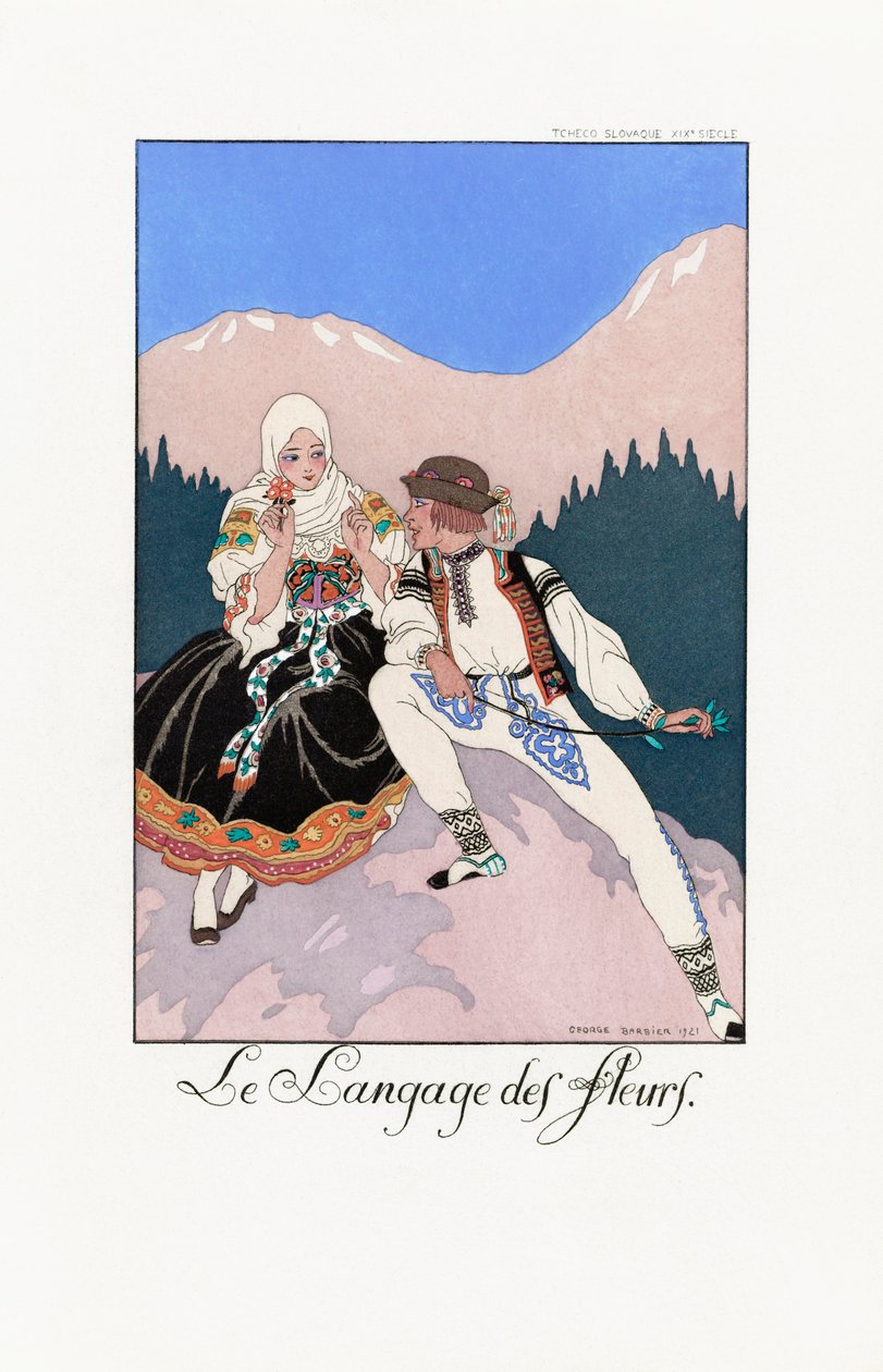 Illustration von George Barbier von Georges Barbier