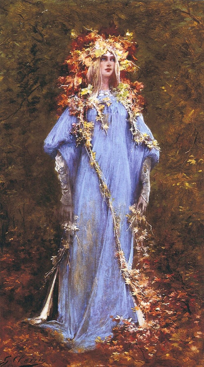 Ophelia von Georges Clairin