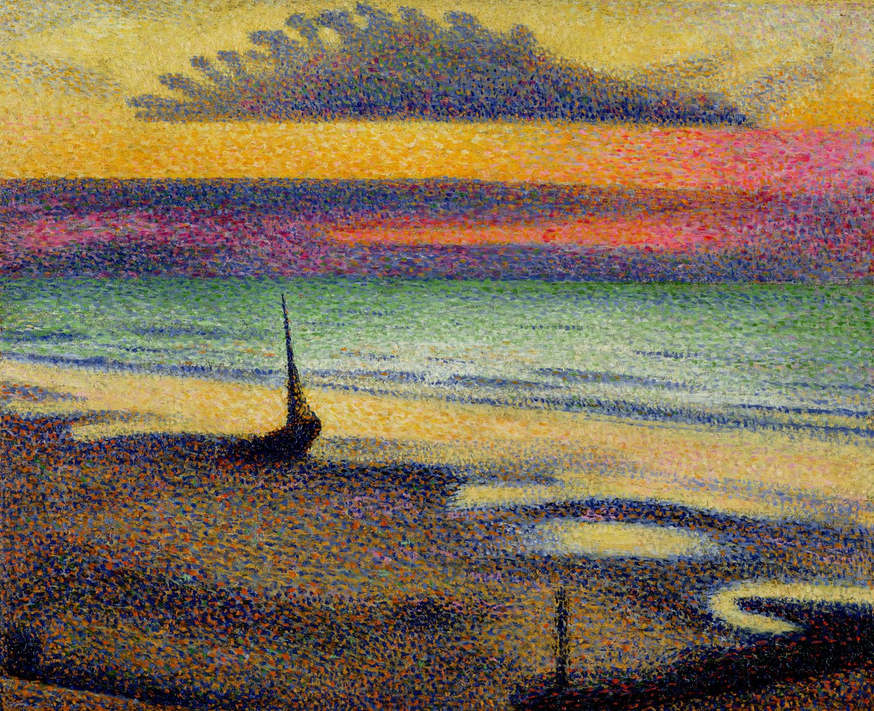 Der Strand von Heist, 1891-92 von Georges Lemmen
