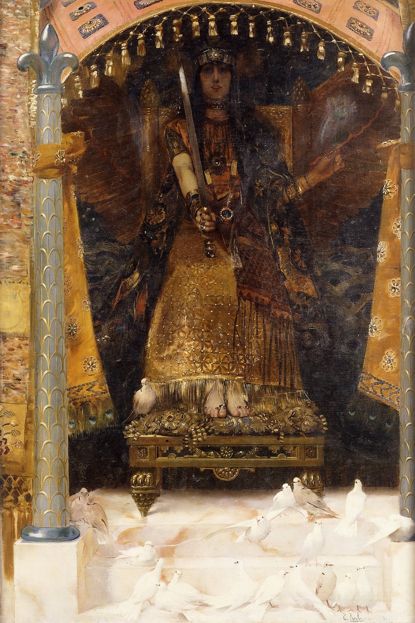 Krieg und Frieden, 1886 von Georges Marie Rochegrosse