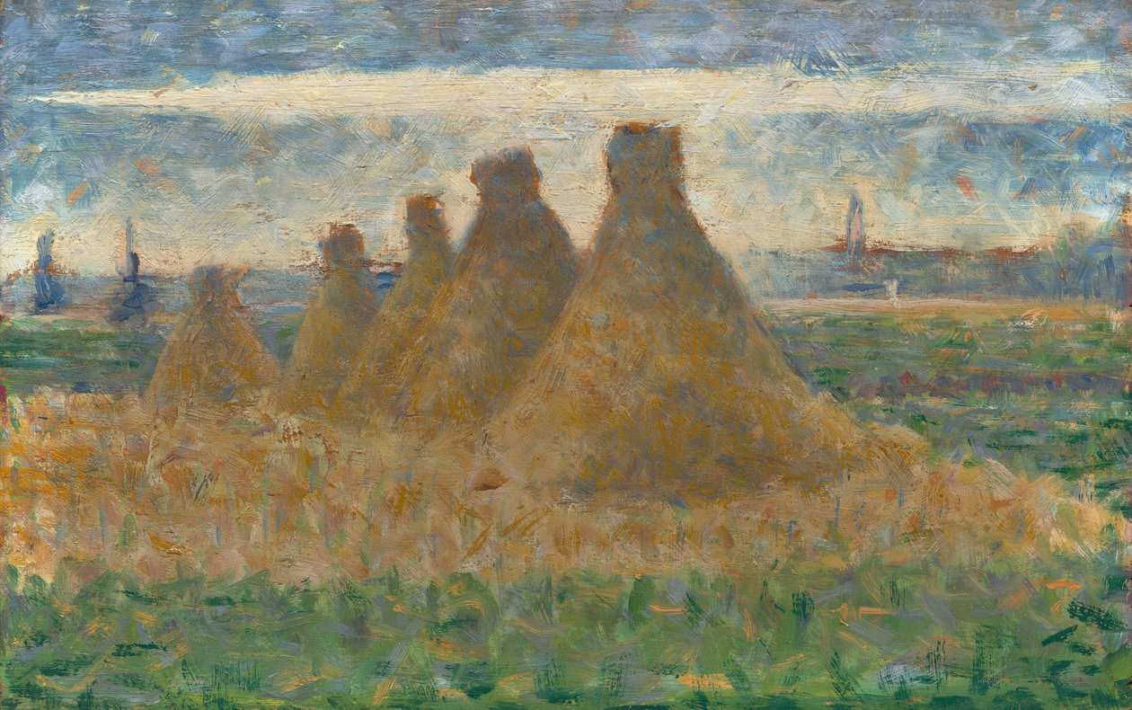 Heuhaufen von Georges Seurat