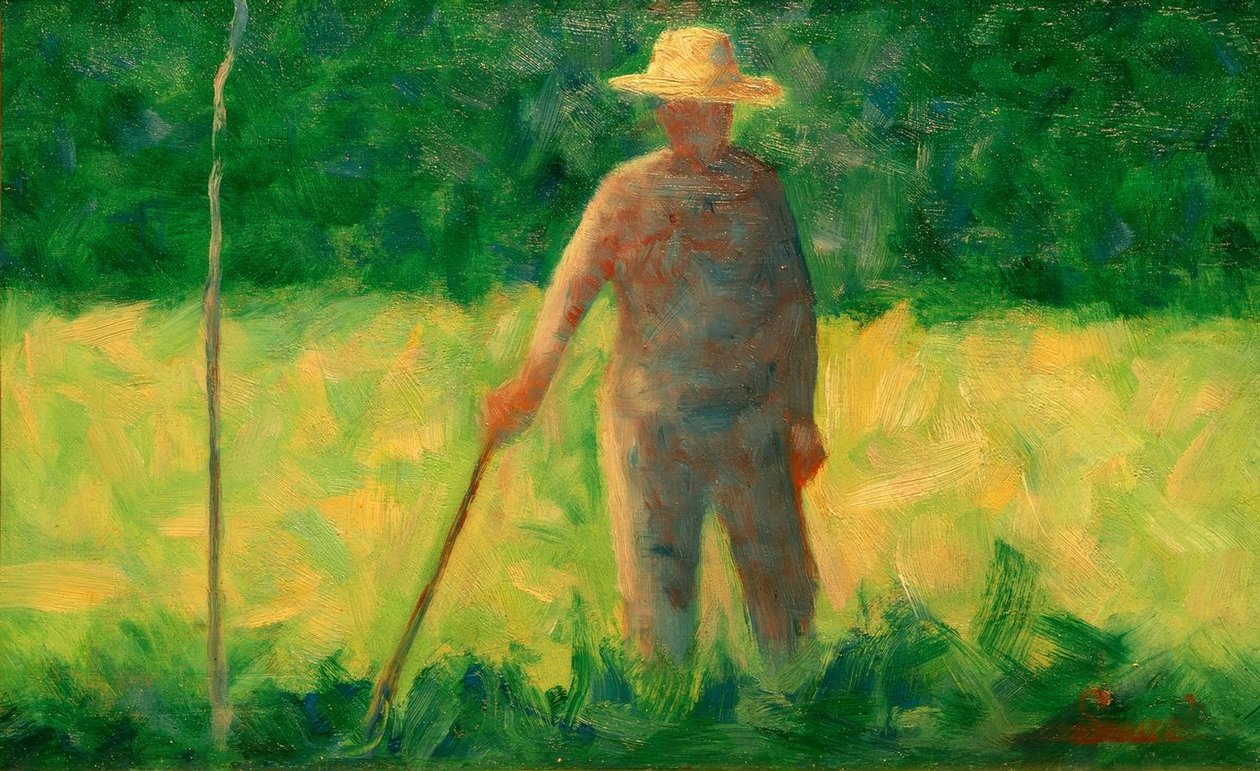 Der Gärtner von Georges Seurat