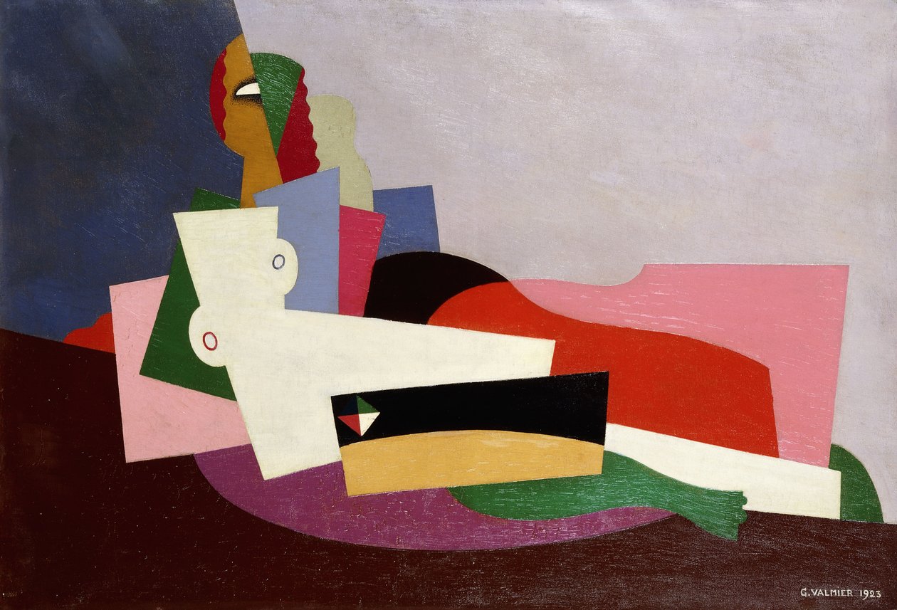 Liegender Akt, 1923 von Georges Valmier