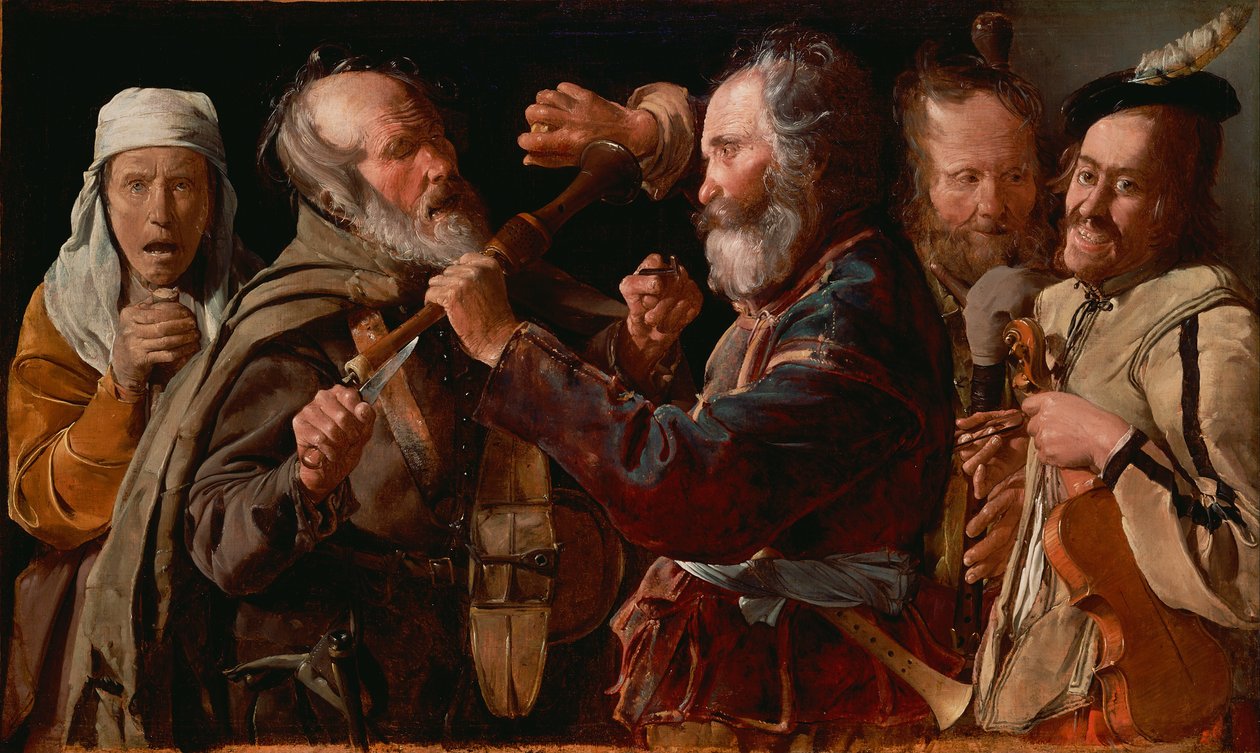 Musikerstreit von Georges de La Tour