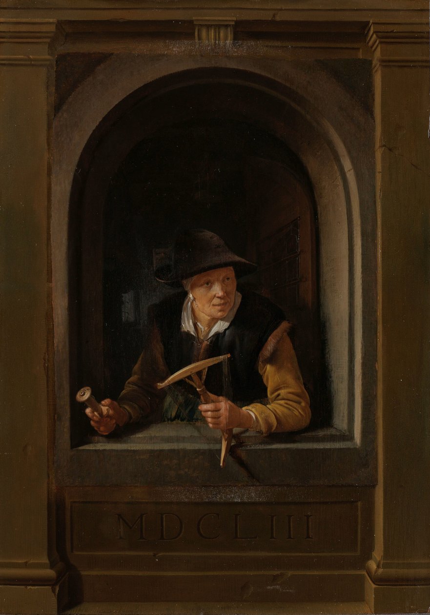 Die Frau eines Fischers von Gerrit Dou