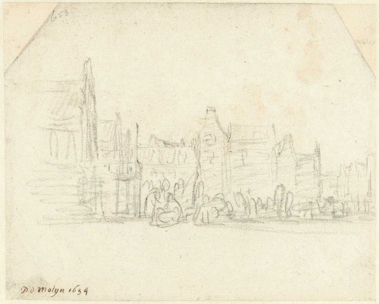Großer Markt in Haarlem von Gerard ter Borch (II)