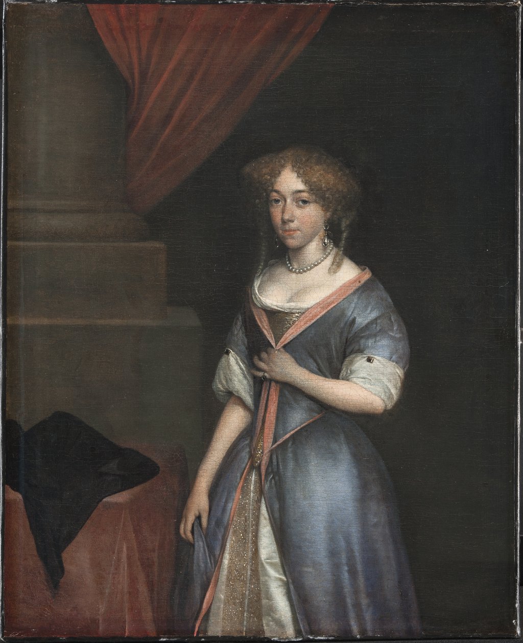 Porträt einer Dame von Gerard ter Borch