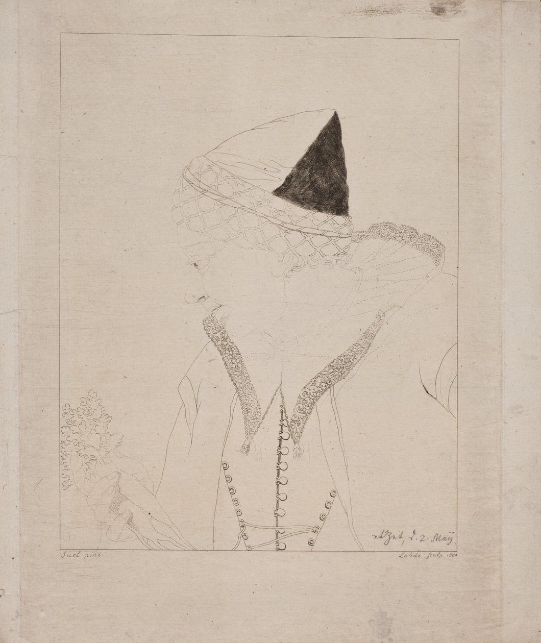 Ein Mädchen aus Amager von Gerhard Ludvig Lahde