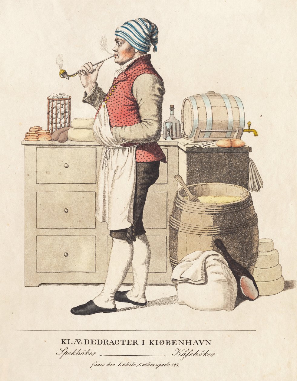 Speckhändler von Gerhard Ludvig Lahde