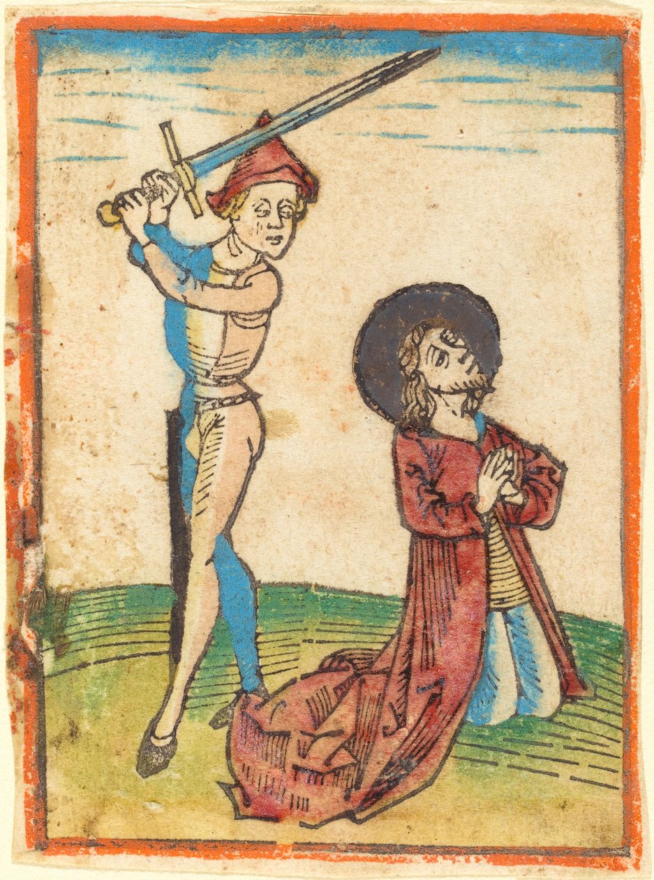 Martyrium eines Heiligen von German 15th Century