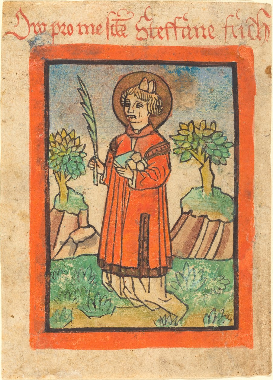 Heiliger Stephanus von German 15th Century