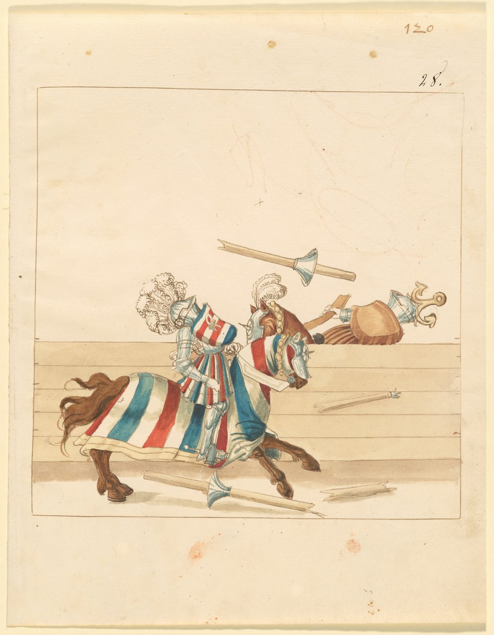 Italienisches Friedens-Turnier von German 16th Century