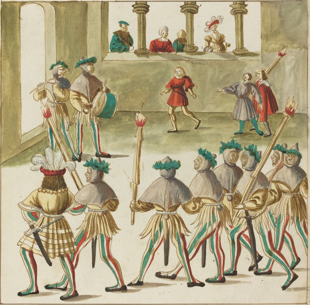 Maskerade von German 16th Century