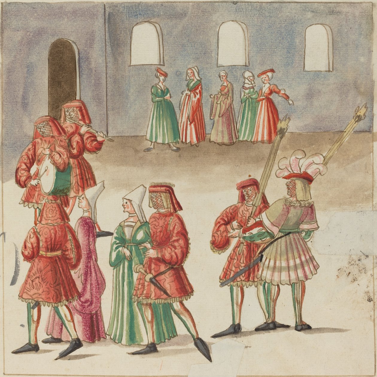 Maskerade von German 16th Century