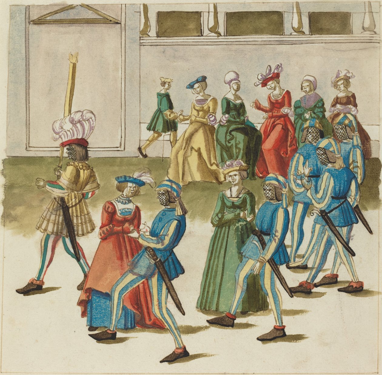 Maskerade von German 16th Century