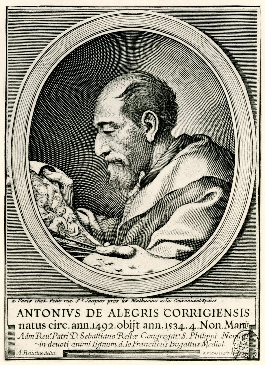 Antonio Allegri da Correggio von German School