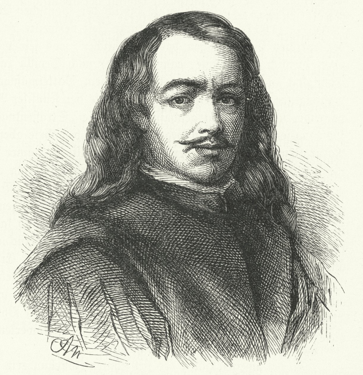 Bartolome Esteban Murillo, spanischer Barockkünstler (Stich) von German School