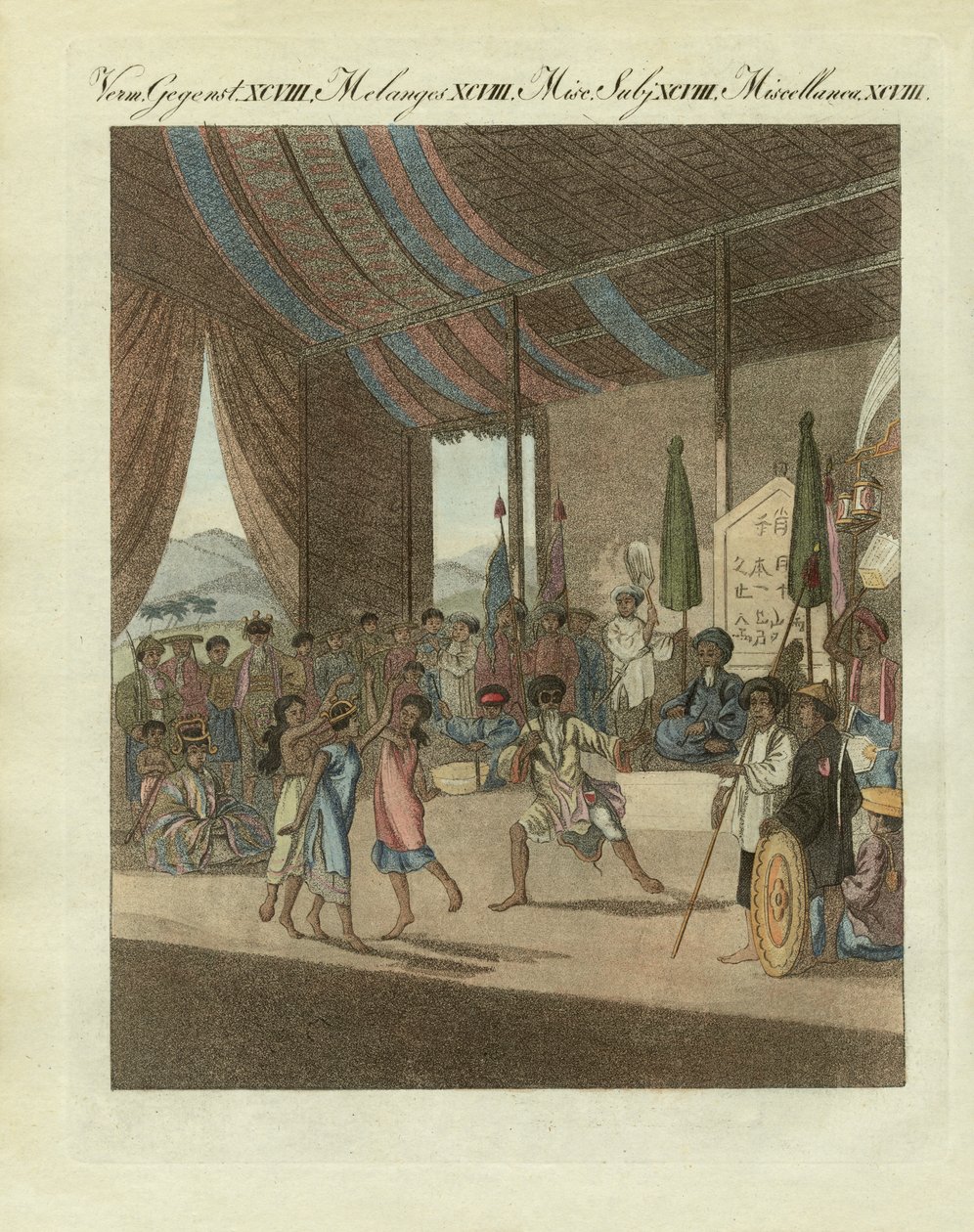 Cochin-chinesische Oper von German School