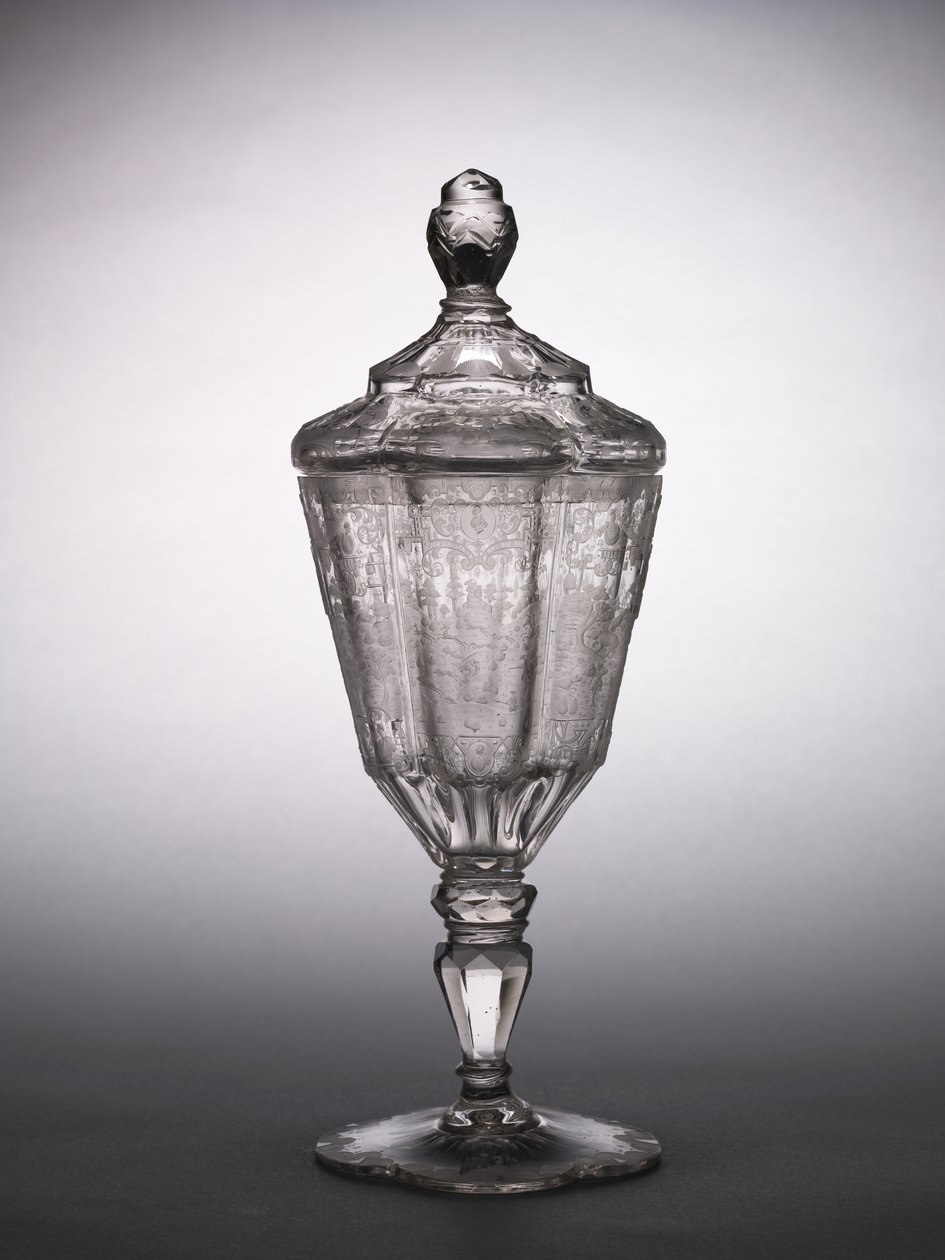 Deckelpokal, Schlesien, ca. 1725 von German School