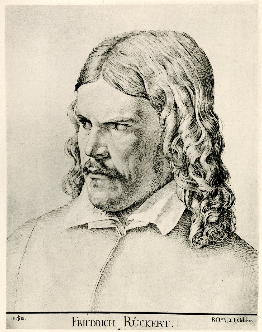 Friedrich Rückert von German School