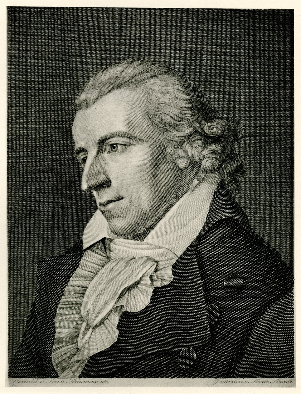 Friedrich von Schiller von German School