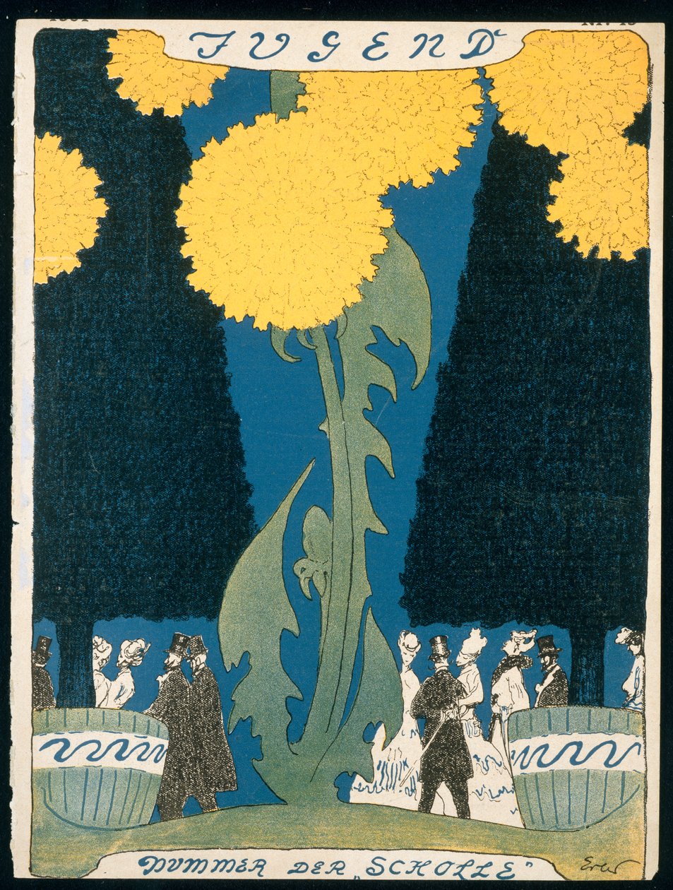 Titelseite des Jugendmagazins von German School
