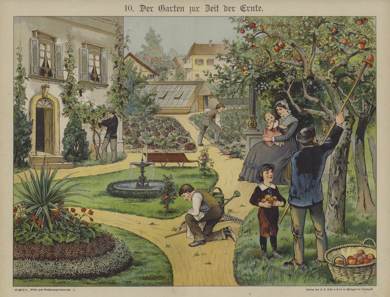 Garten in der Stadt von German School