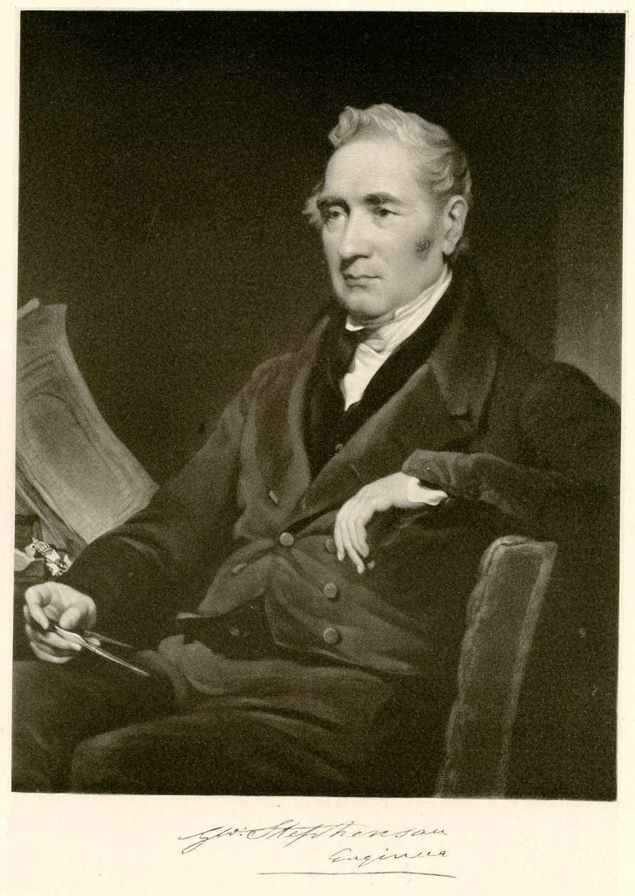 George Stephenson von German School