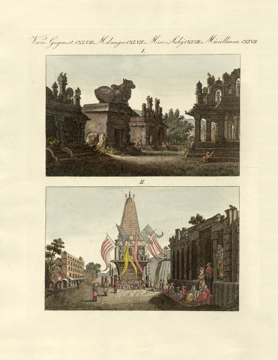 Indische Kuriositäten von German School