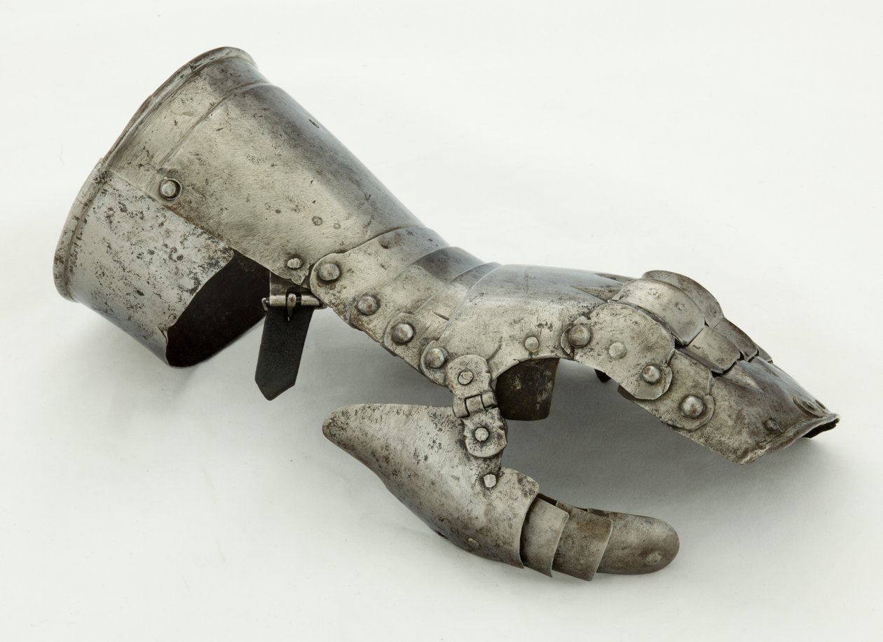 Linker Panzerhandschuh, ca. 1490-1510 von German School
