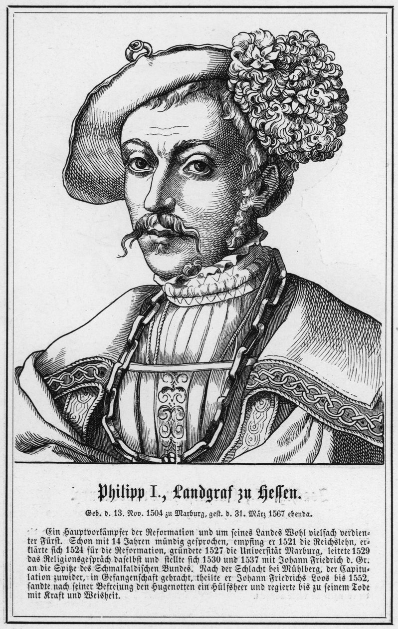 Philipp I., Landgraf von Hessen von German School