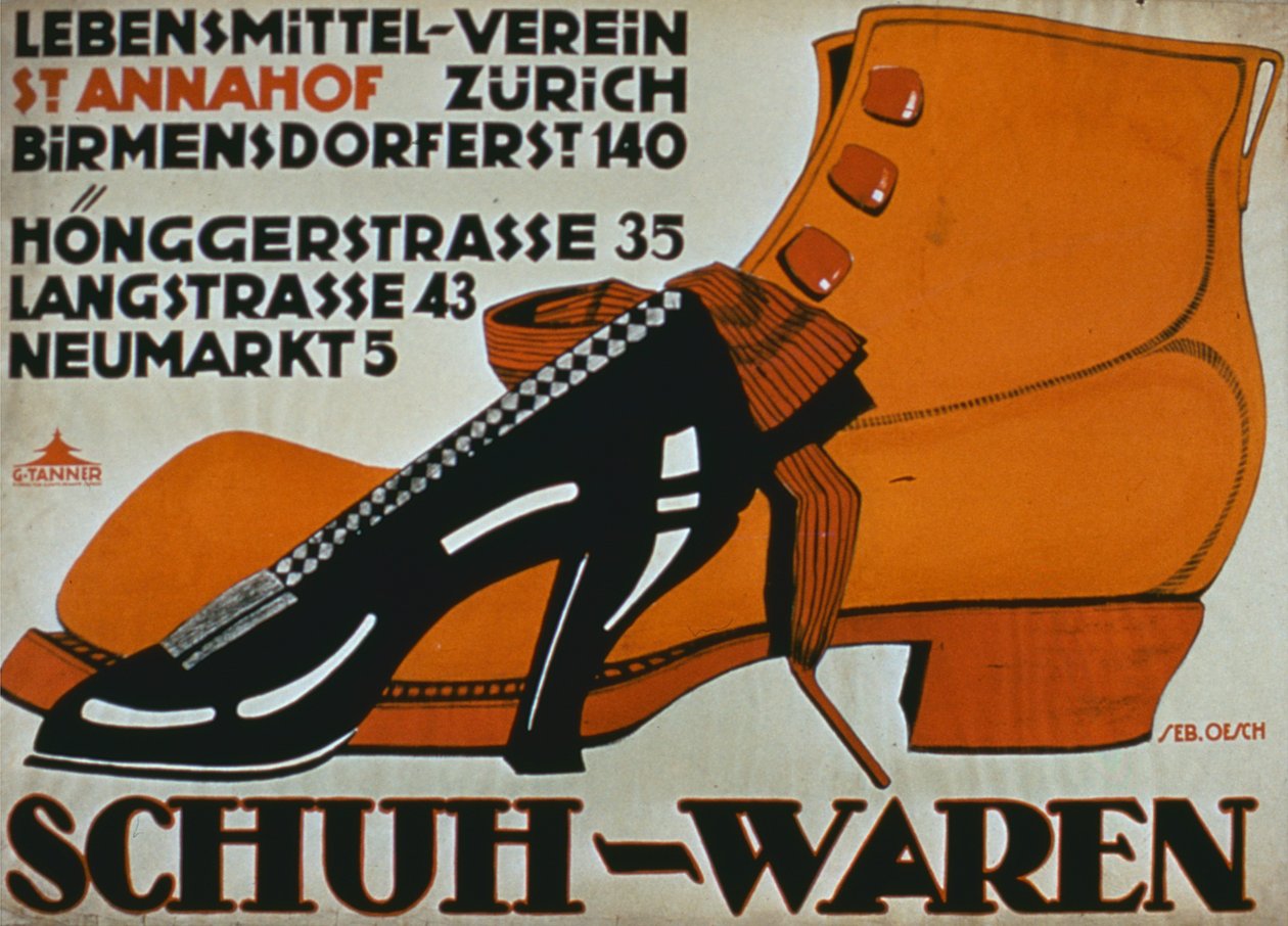 Schuhgeschäfte, Zürich von German School