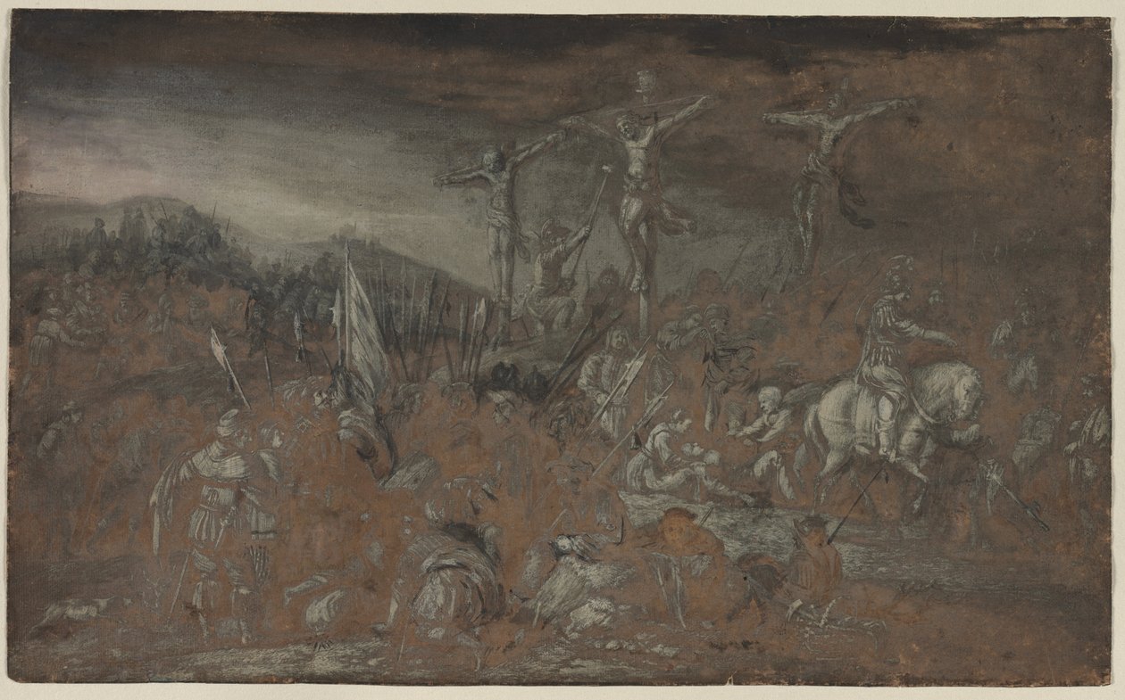 Die Kreuzigung von Gerrit van Battem