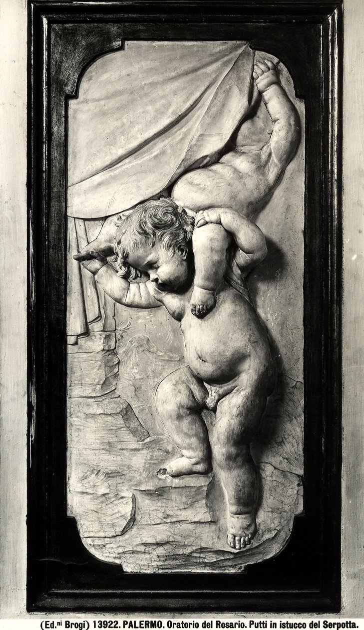 Zwei Putti von Giacomo Serpotta