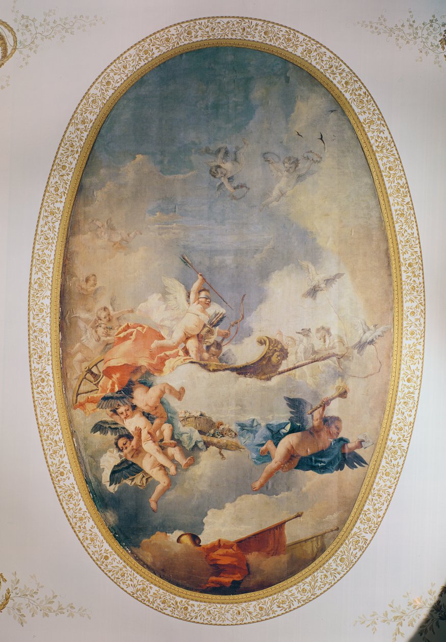 Der Sieg der Venus von Giovanni Domenico Tiepolo