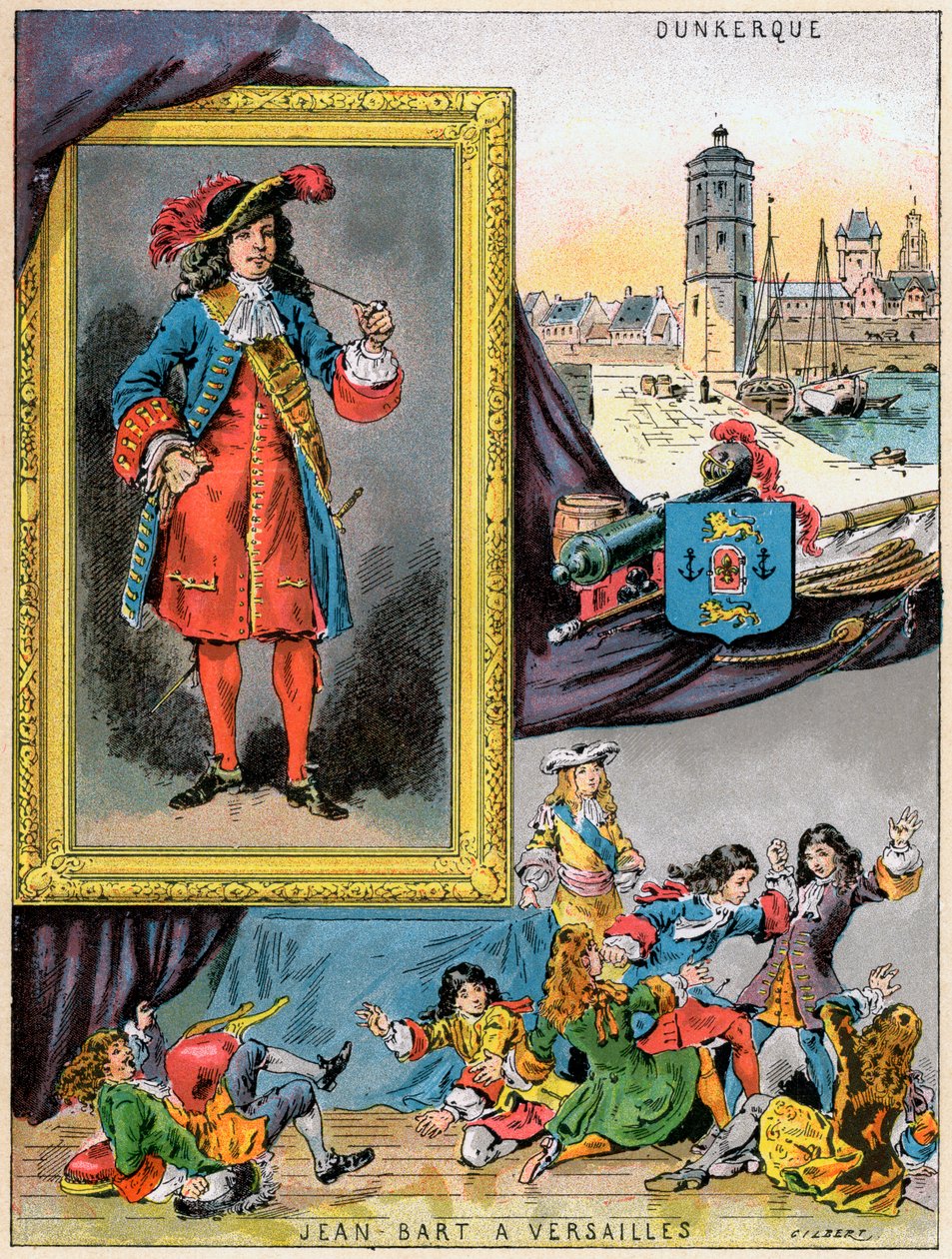 Jean Bart, französischer Marinekommandant und Freibeuter von Gilbert