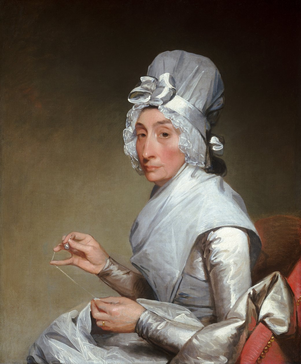 Catherine Brass Yates Frau Richard Yates, 1793-1794 von Gilbert Stuart